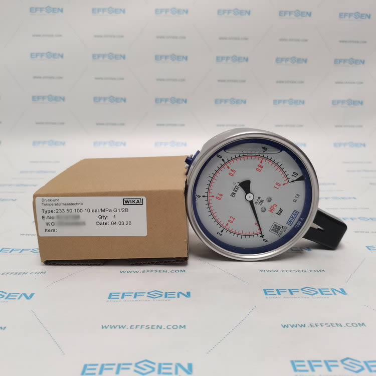 WIKA 233.50.100 All Stainless Steel Liquid Filled Pressure Gauges